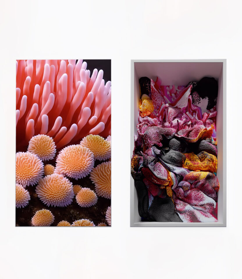 디지털 미디어 아트의 캔버스가 된 부산, 루프 랩 부산 2025 5 Pilevneli Refik Anadol MACHINE HALLUCINATIONS LNM CORAL Preview 1 Courtesy of the gallery and the artist