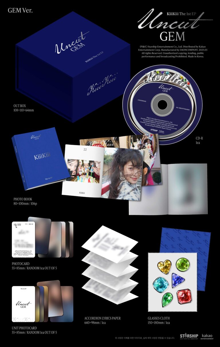 <UNCUT GEM> KiiiKiii The 1st EP