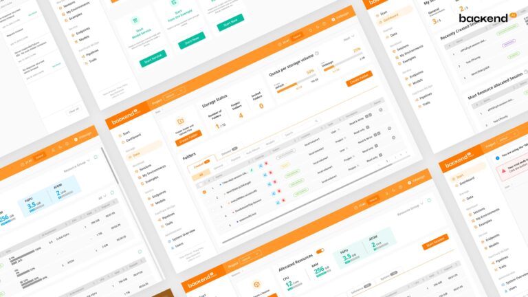 '래블업의 AIOps 플랫폼 ‘Backend.AI’ UX/UI 디자인