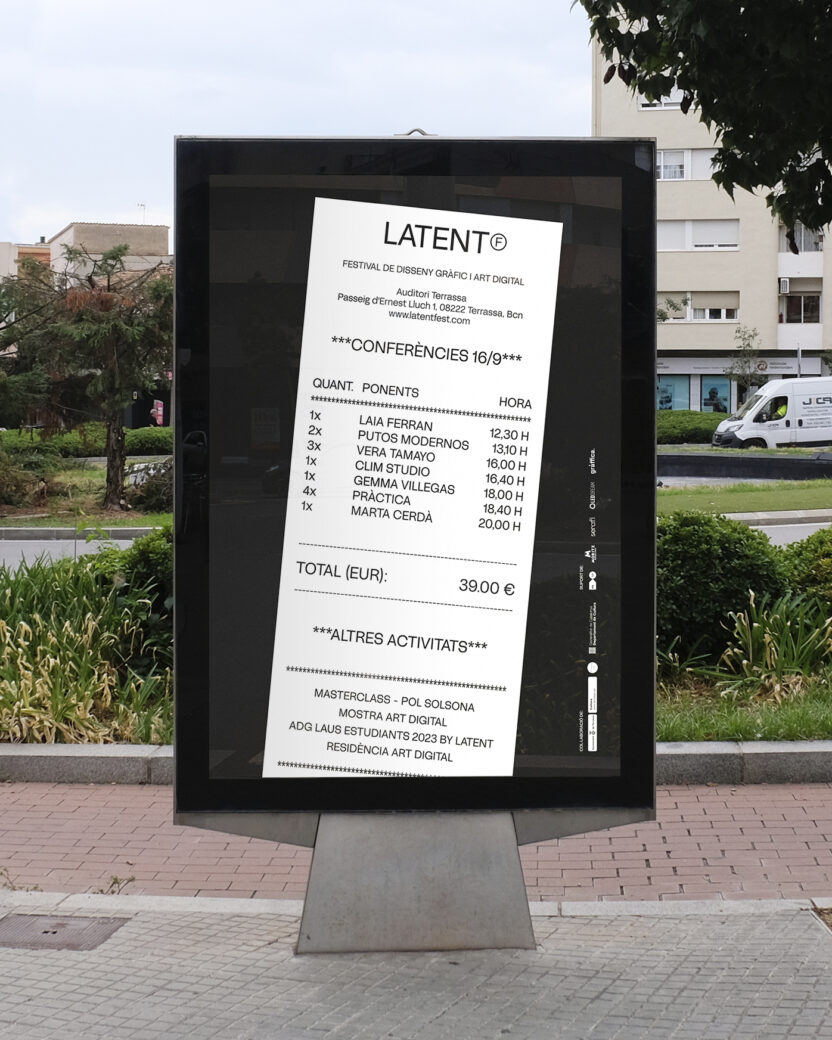 축제 분위기를 띄우는 숨은 공신, 아이덴티티 디자인 12 LATENT Streetbanner