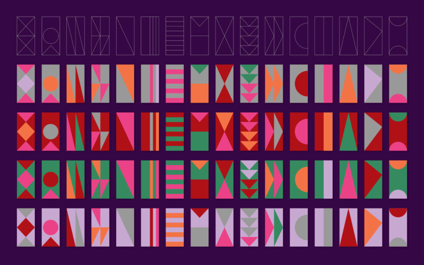 축제 분위기를 띄우는 숨은 공신, 아이덴티티 디자인 14 alles blau MADE flags