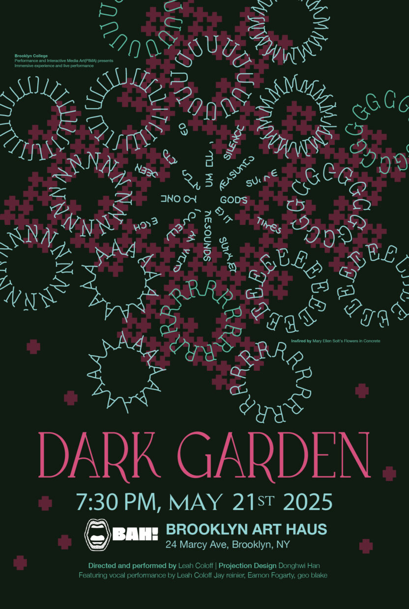 존재의 신비를 탐구하는 몰입형 무대, DARK GARDEN 1 91411c3b4f31c