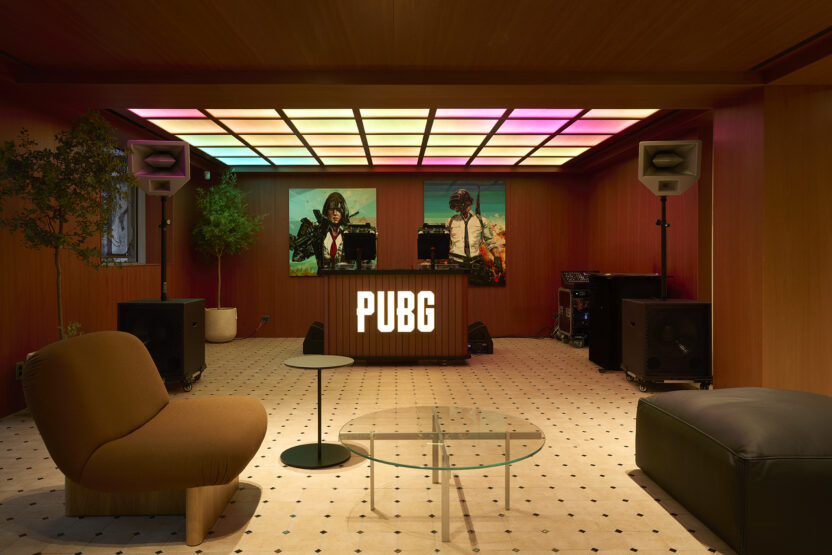 펍지 스튜디오, 성수동에 배틀그라운드 오프라인 공간을 연 이유는? 18 MEDIA PUBG CAFE LOUNGE2
