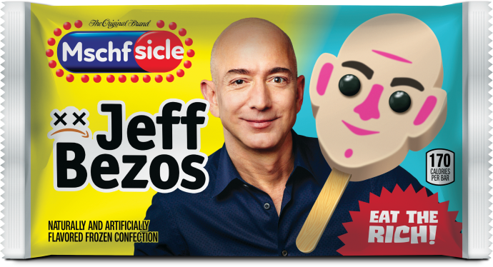 유쾌함과 조롱을 가득 품은 미스치프의 디자인 5 9 bezos packaging 2