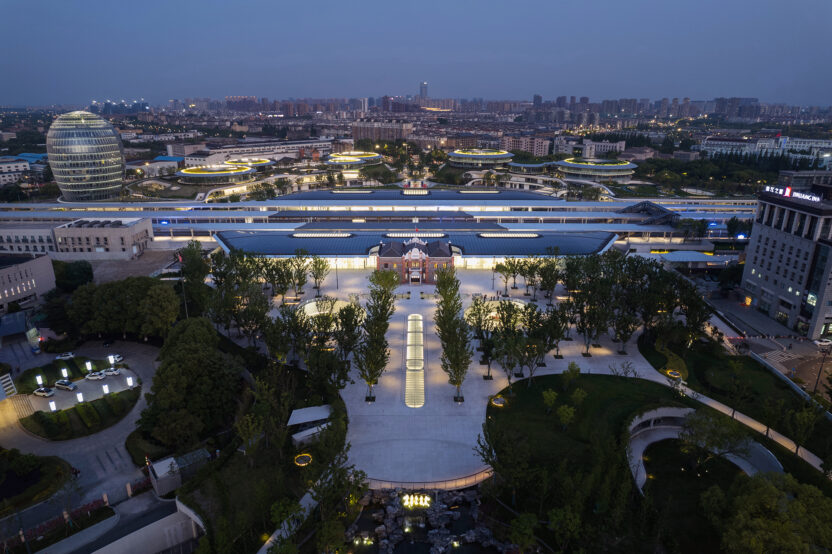 미래적 풍경을 그리는 건축, MAD 아키텍츠 7 04 MAD Jiaxing Train Station by AC