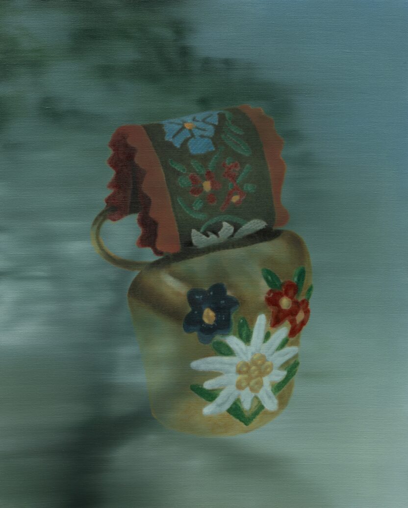 넷플릭스 드라마 <폭싹 속았수다> 속 그 초상화, 김대유 작가의 회화 세계 6 6. Belonging among belongings scenery and cowbell