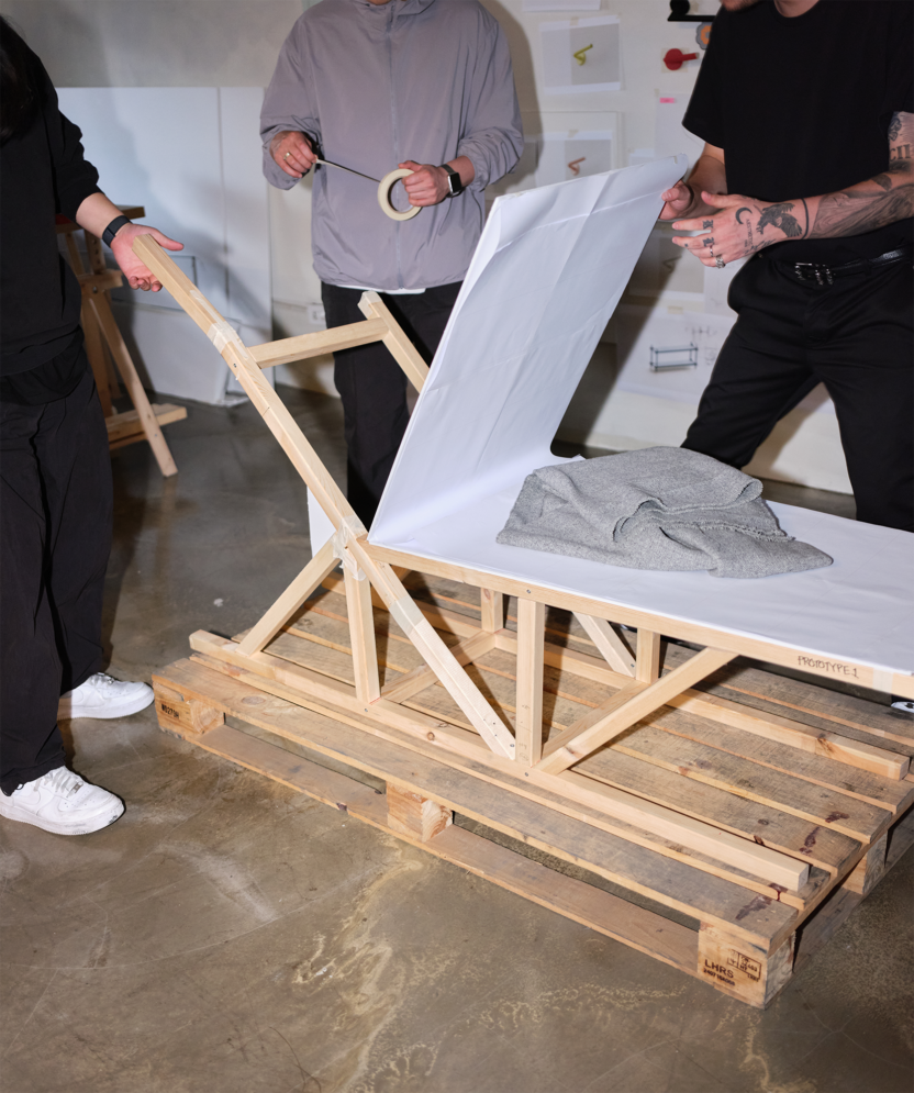디자인의 과정을 시각화한 의자, GANG 체어 4 9 gang chair