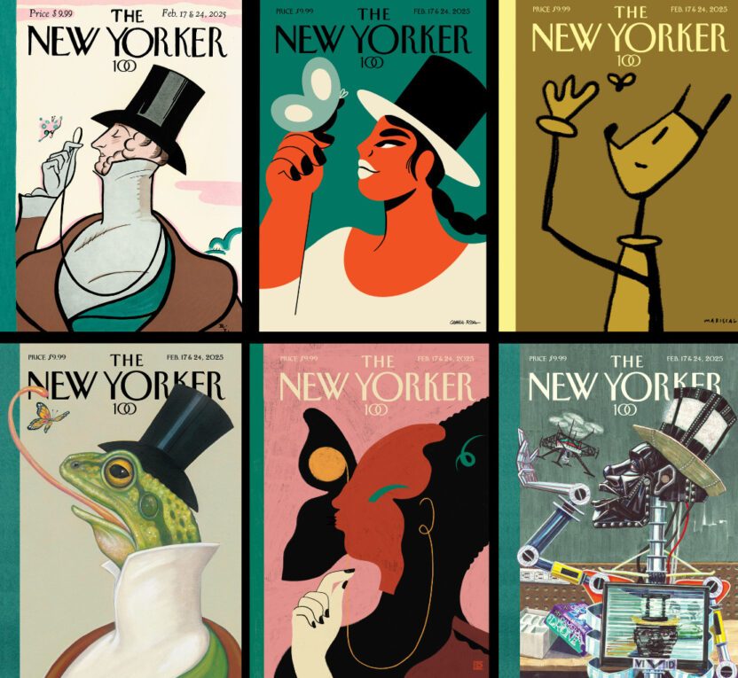더 뉴요커 100주년, 100인이 그린 ‘100’ 디자인 3 new yorker 100 anniversary covers