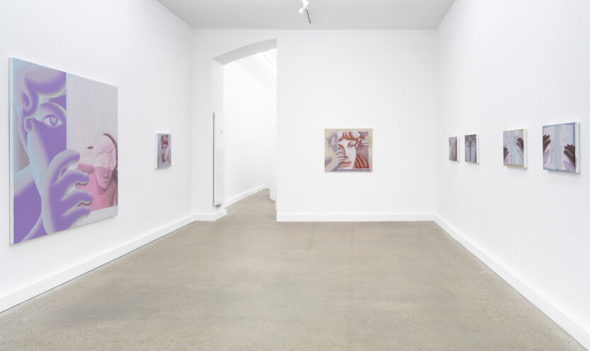 베를린 아트 위크에 참여한 한국 작가의 개인전 13 250906 Jinhee Kim FWR exhibitionview Web 5 Kopie