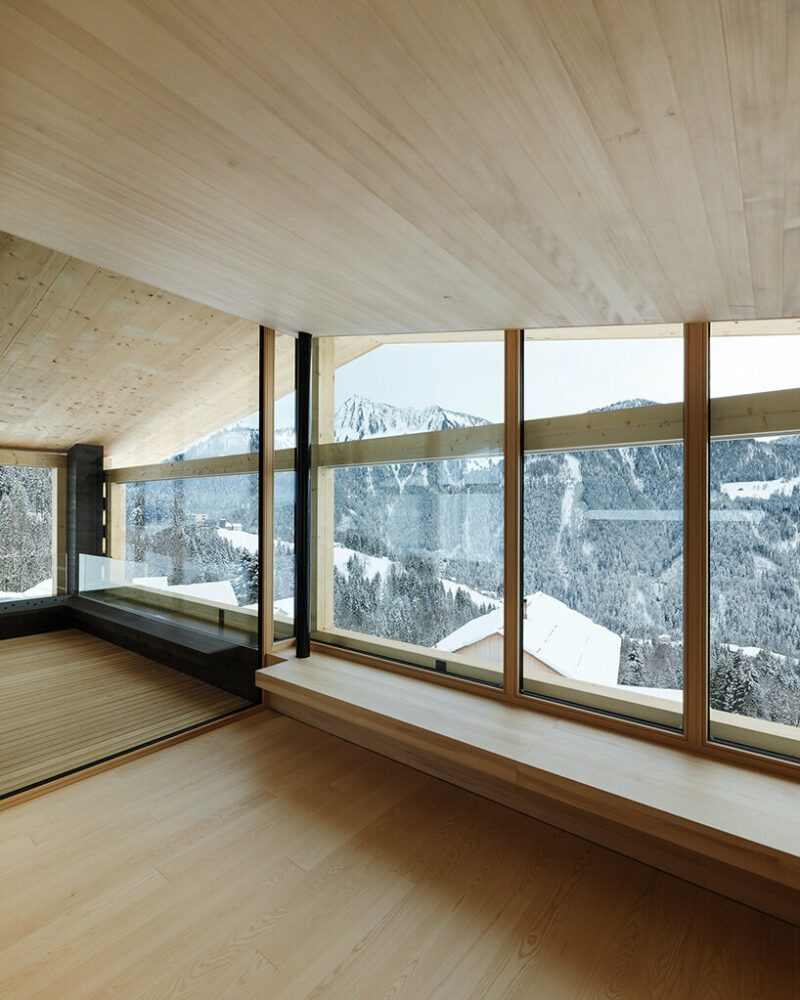 언덕 위에 홀로 선, 목재로 지은 오스트리아 주택들 5 06 6