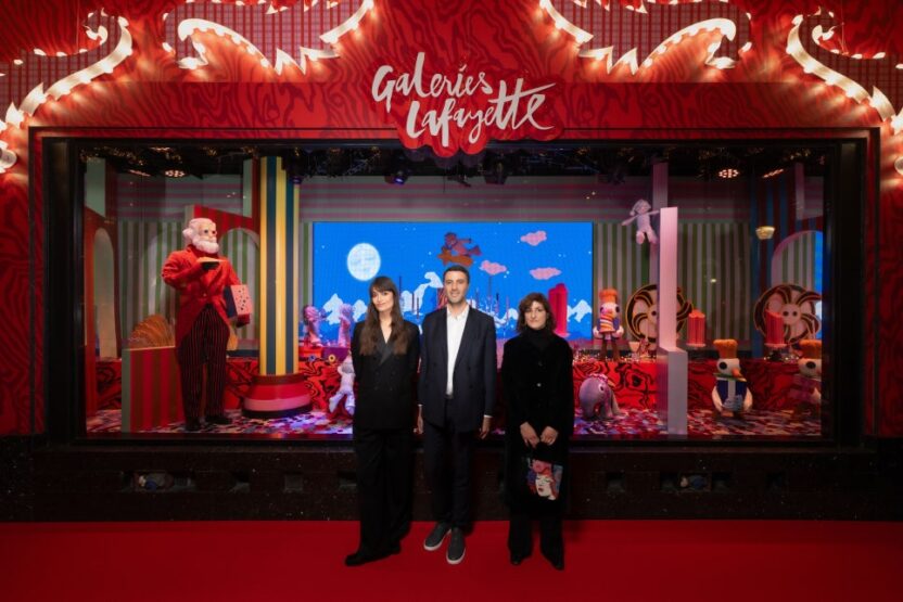도시 전체를 선물로 만드는 2025 크리스마스, 갤러리 라파예트 오스만 2 02 6
