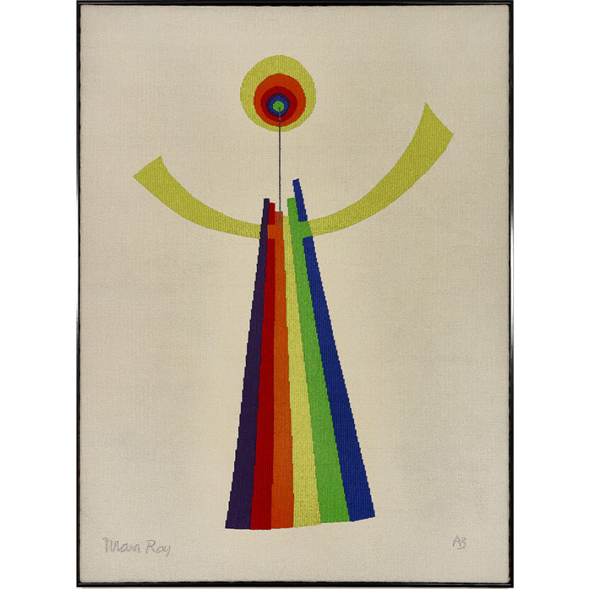 만 레이 ‘회전문’의 직조된 세계 12 13 Man Ray Mime tapestry 10