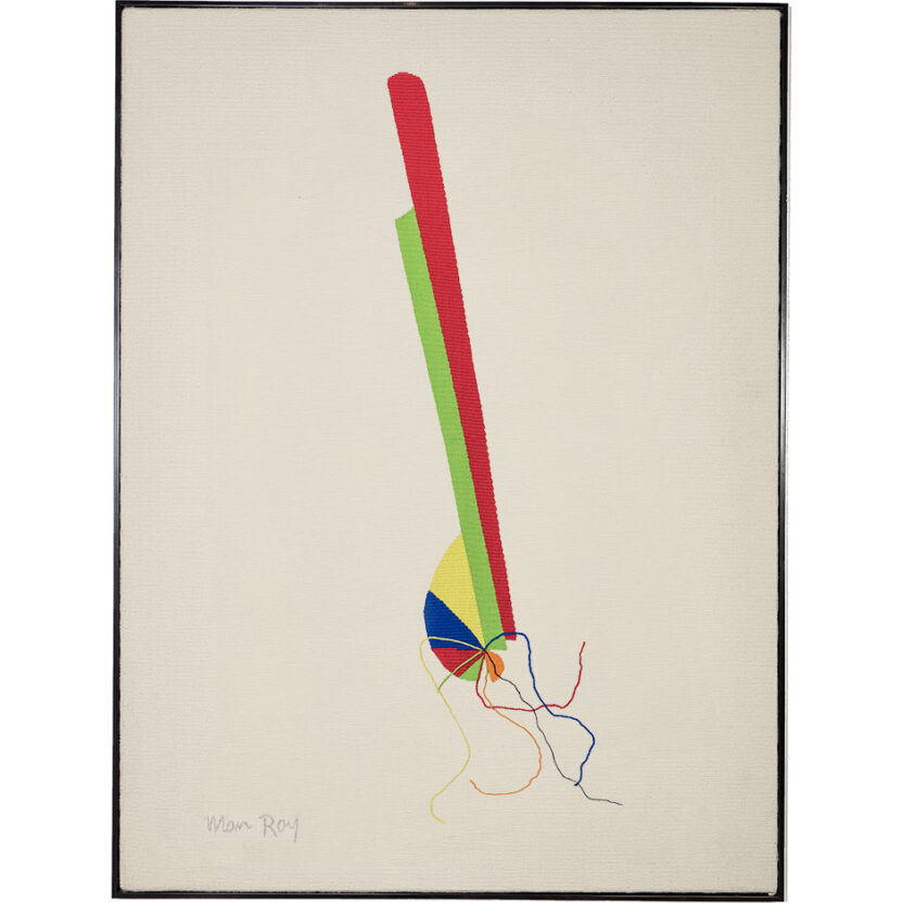 만 레이 ‘회전문’의 직조된 세계 6 7 Man Ray jeune fille tapestry 2