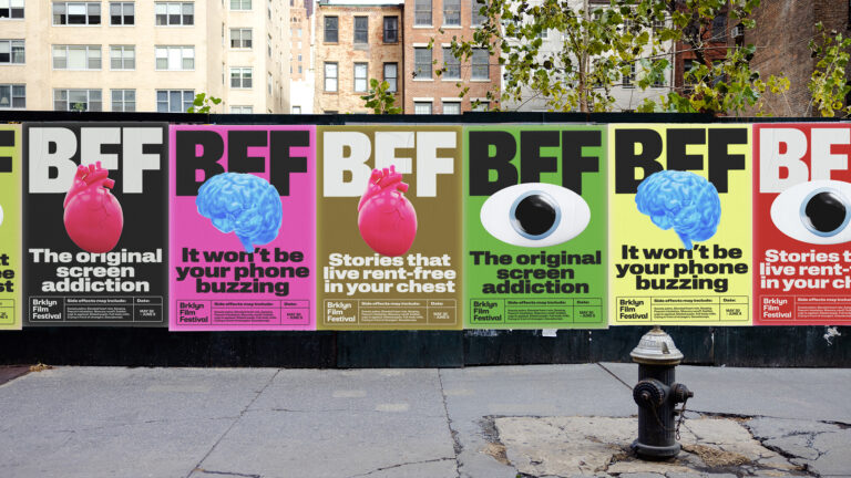 영화보다 오래 기억될 영화제 아이덴티티 디자인