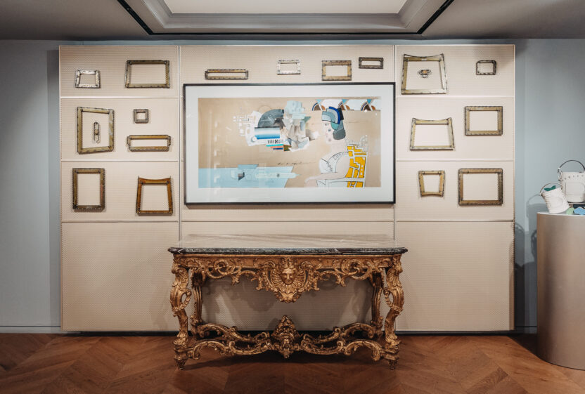 Delvaux Saul Steinberg Installation Fifth Avenue 2