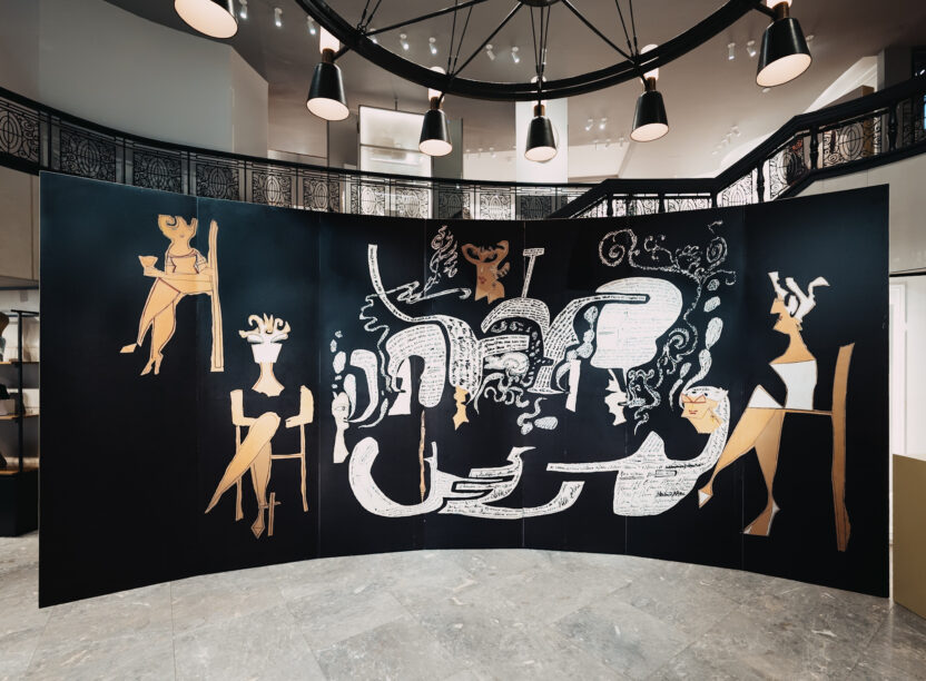 Delvaux Saul Steinberg Installation Fifth Avenue 8