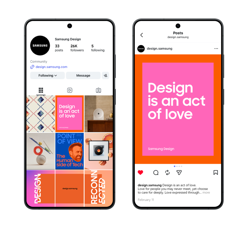 삼성전자 마우로 포르치니 CDO 2 03 Samsung Design Instagram 2