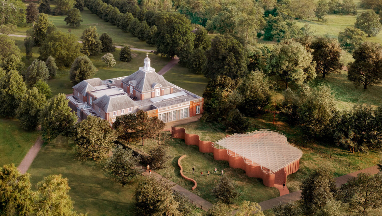 굽이치는 벽, 2026 서펜타인 파빌리온