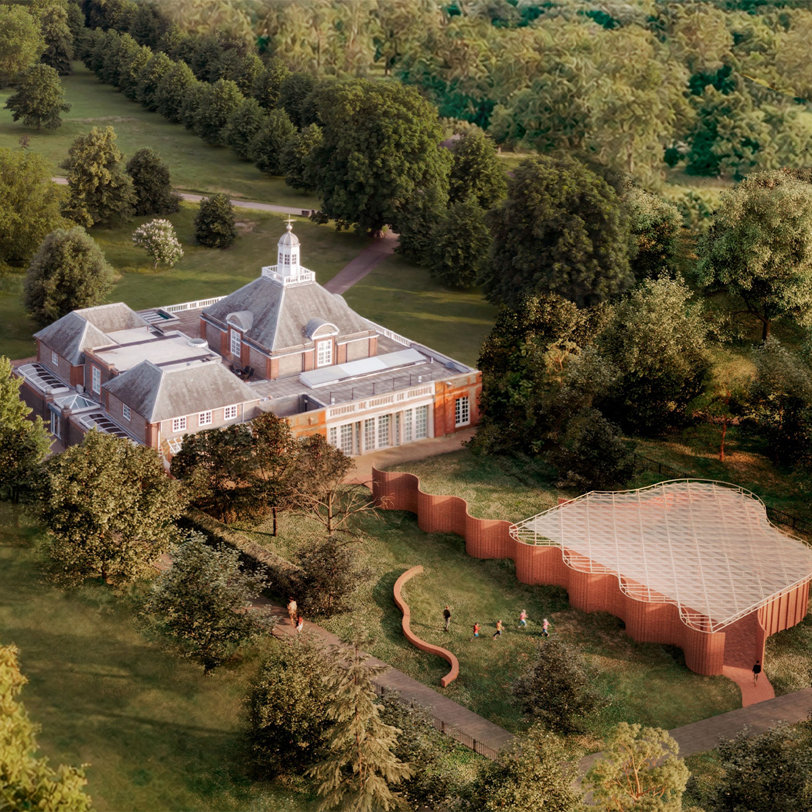 굽이치는 벽, 2026 서펜타인 파빌리온