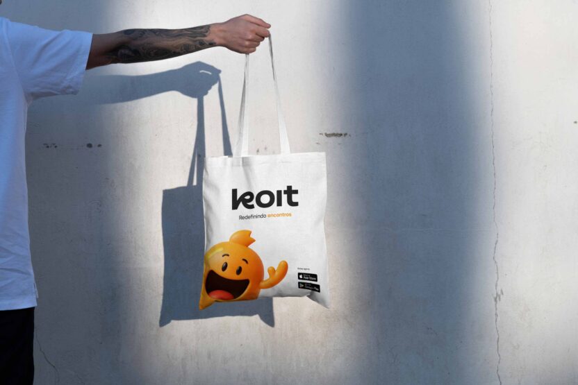 데이팅 앱의 새로운 문법, 코이트 7 branding for startups koit tote bag